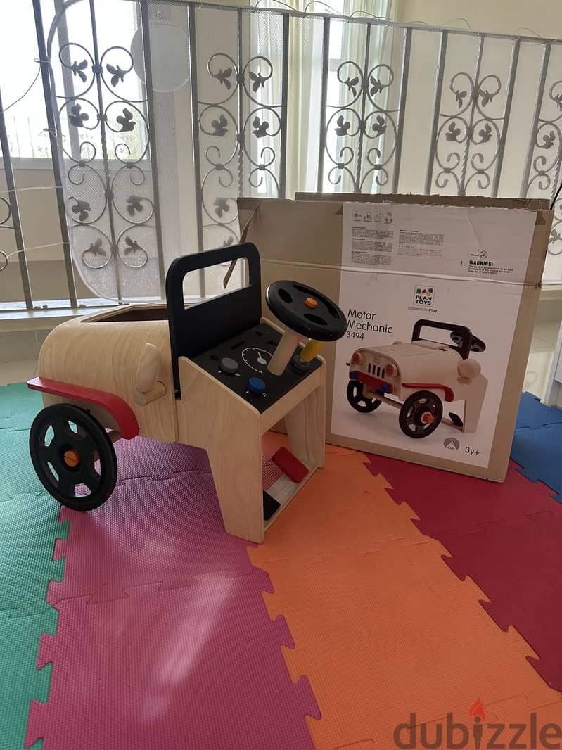 Wooden toy fpr kids who are in love with driving experience 0