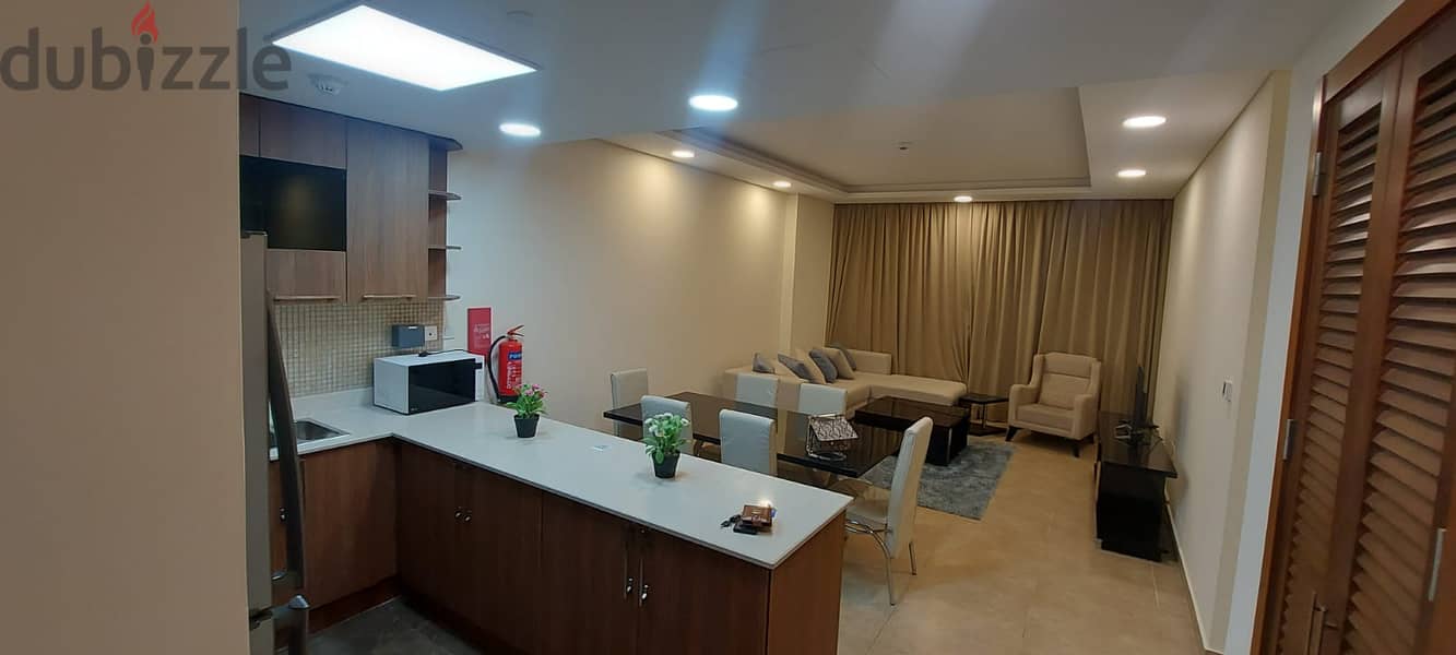 For rent furnished apartment in Lusail 2 Room 13