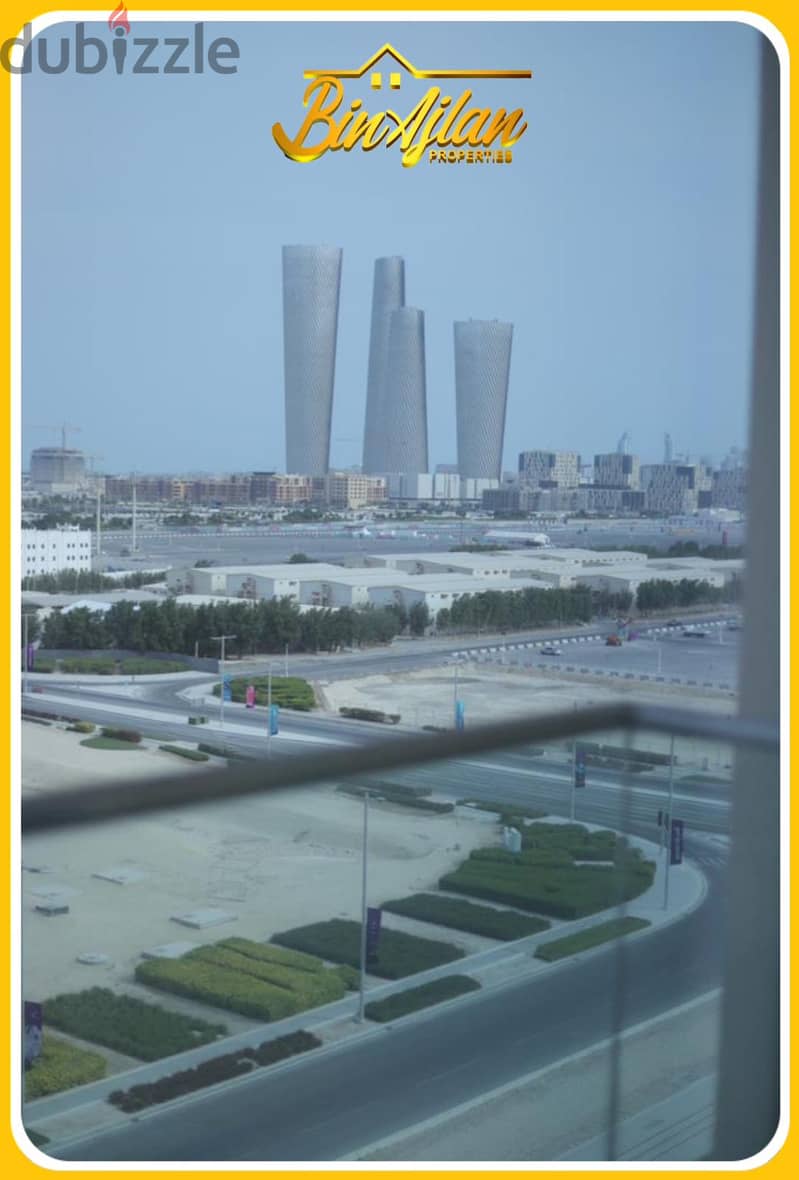 For rent furnished apartment in Lusail 2 Room 1