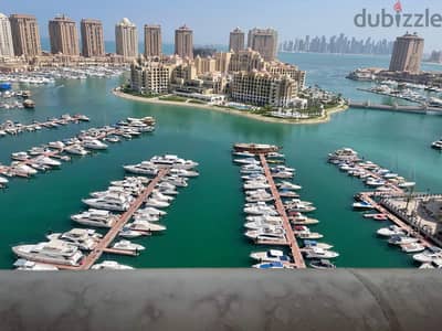 Furnished apartment for rent in Pearl Porto Arabia 2bhk