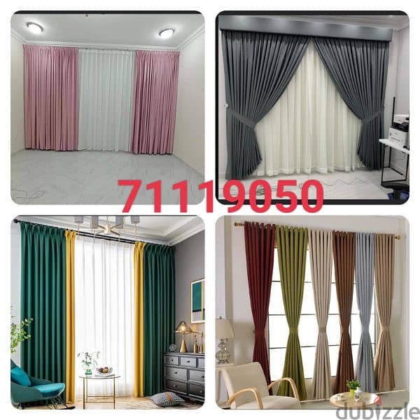 We Make All kinds of New Curtains " Roller " Blackout 0