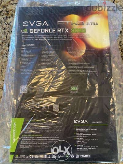 NEW EVGA GeForce RTX 3090 FTW3 Ultra