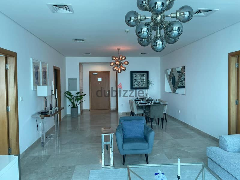 For rent a furnished apartment in Zigzag Tower 2 Room 5