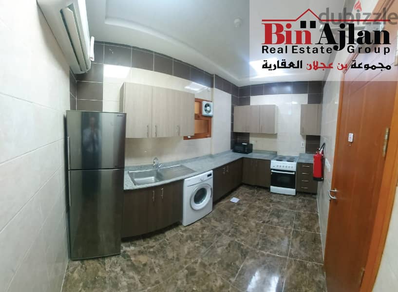 For rent apartments fully furnished building in Montazah 2BHK 3