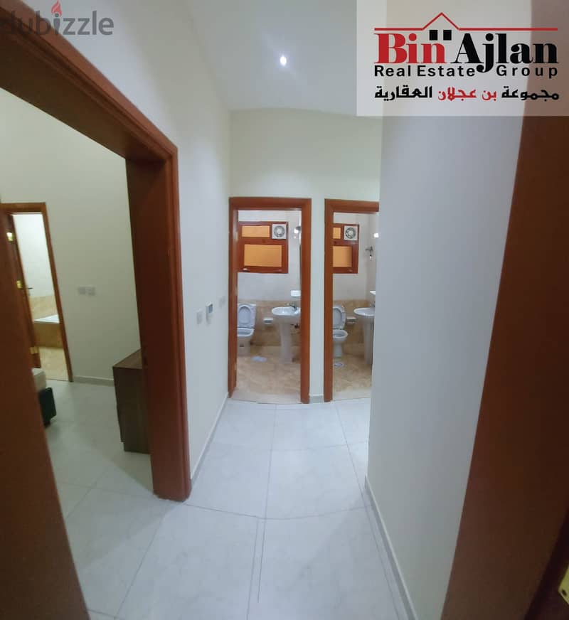 For rent apartments fully furnished building in Montazah 2BHK 2