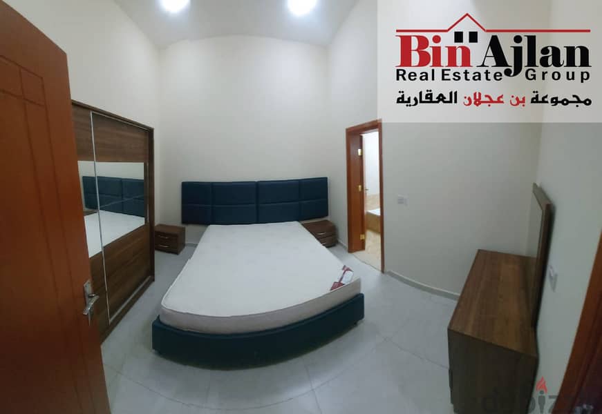 For rent apartments fully furnished building in Montazah 2BHK 8