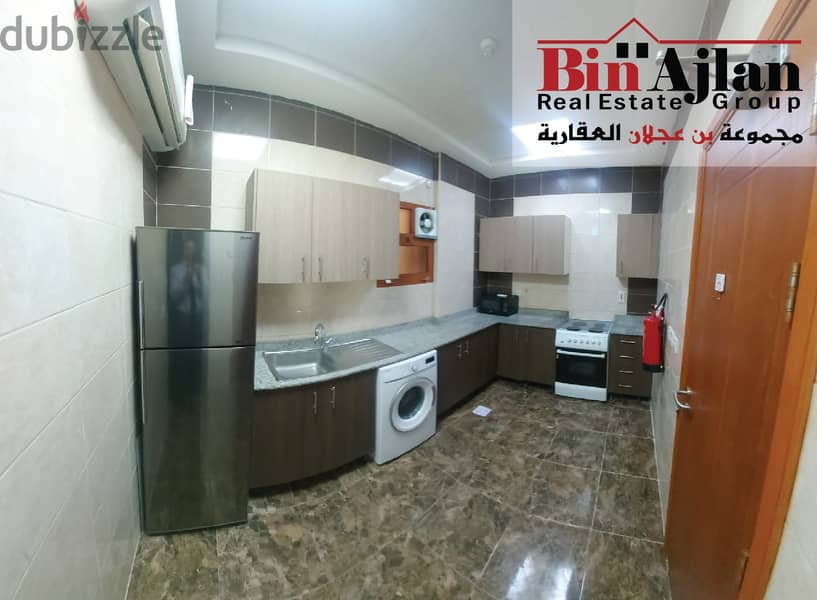 For rent apartments fully furnished building in Montazah 2BHK 10