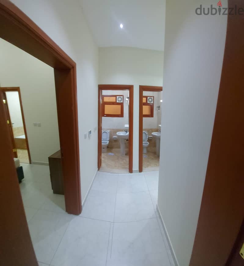 For rent apartments fully furnished building in Montazah 2BHK 18
