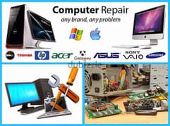 برمجة جميع اجهزة الحاسوب واللابتوب تنصيب البرامج بالبيت.