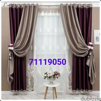 we make new Curtains,Roller with blackout also Repair and fixing