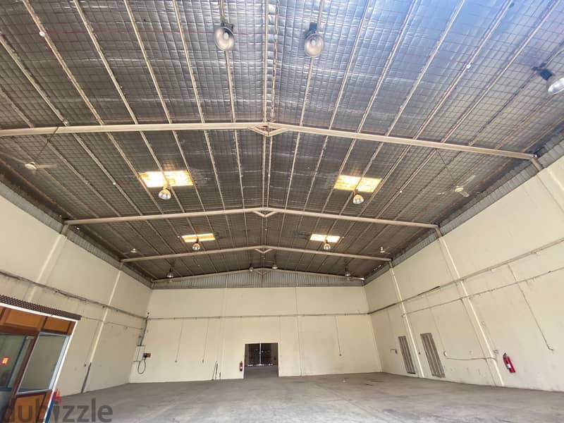 3000 Steel Workshop / Garage with 20 Room For Rent 1