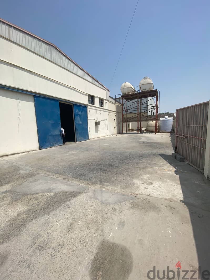 3000 Steel Workshop / Garage with 20 Room For Rent 3