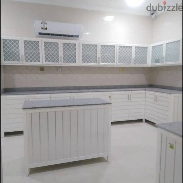 aluminium kitchen cabinet new making and sale 12