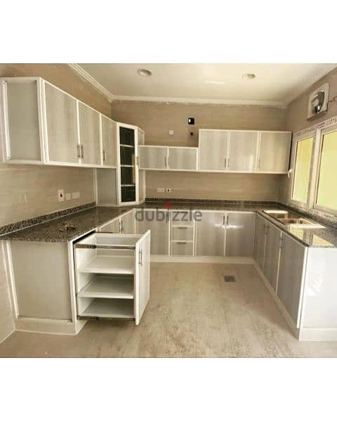 aluminium kitchen cabinet new making and sale 17