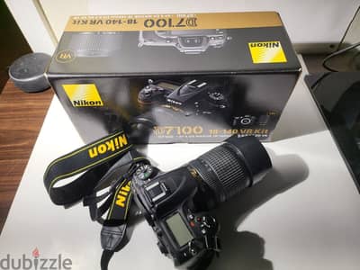 Nikon D7100 24.1mp Digital Slr Camera - Black (kit With Af-s