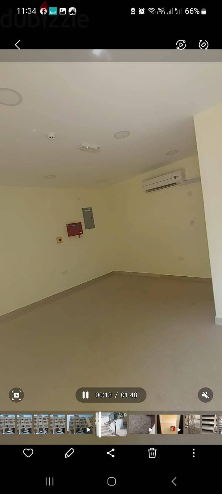 For rent shop under building directly behind Ooredoo 1