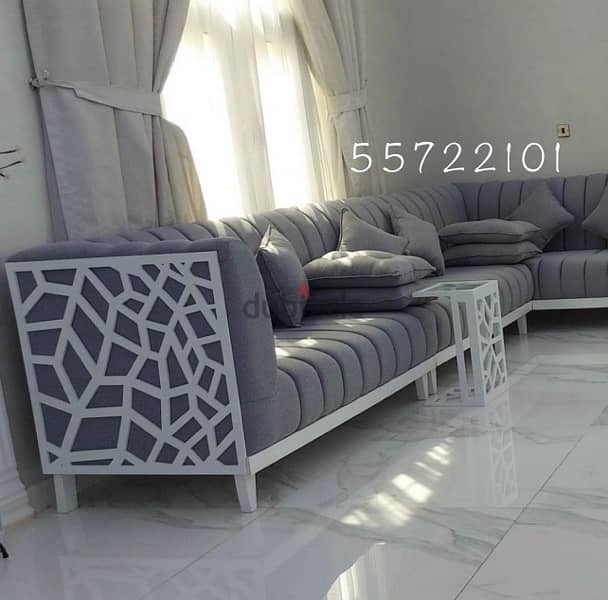 Call &W: 55722101 Make New Arabic Majlis, Sofa set 3