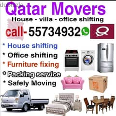 Doha movers and packers services call,55734932