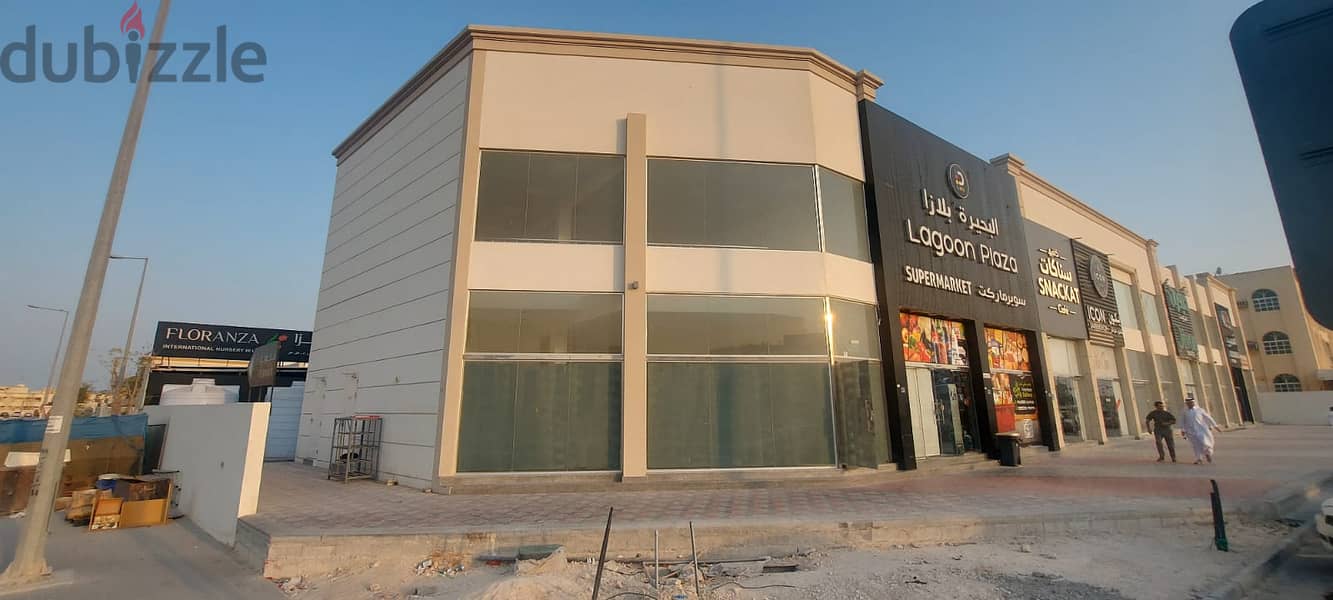 For rent shop in Al Wakra in the main street 160 m2 mezzanine 17