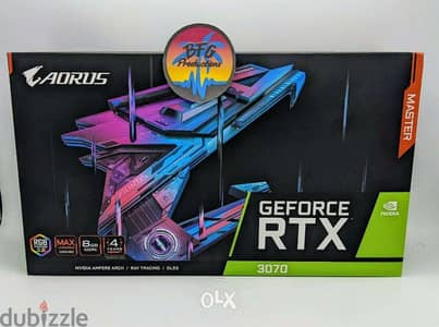 NEW GIGABYTE AORUS GeForce RTX 3070 Master 8GB REV2.0 GDDR6X