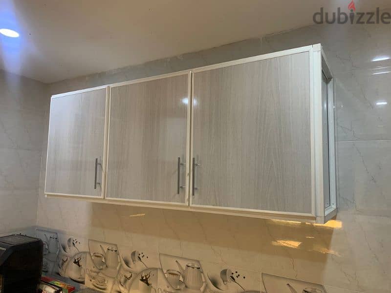 aluminium kitchen cabinets new making and sale 15