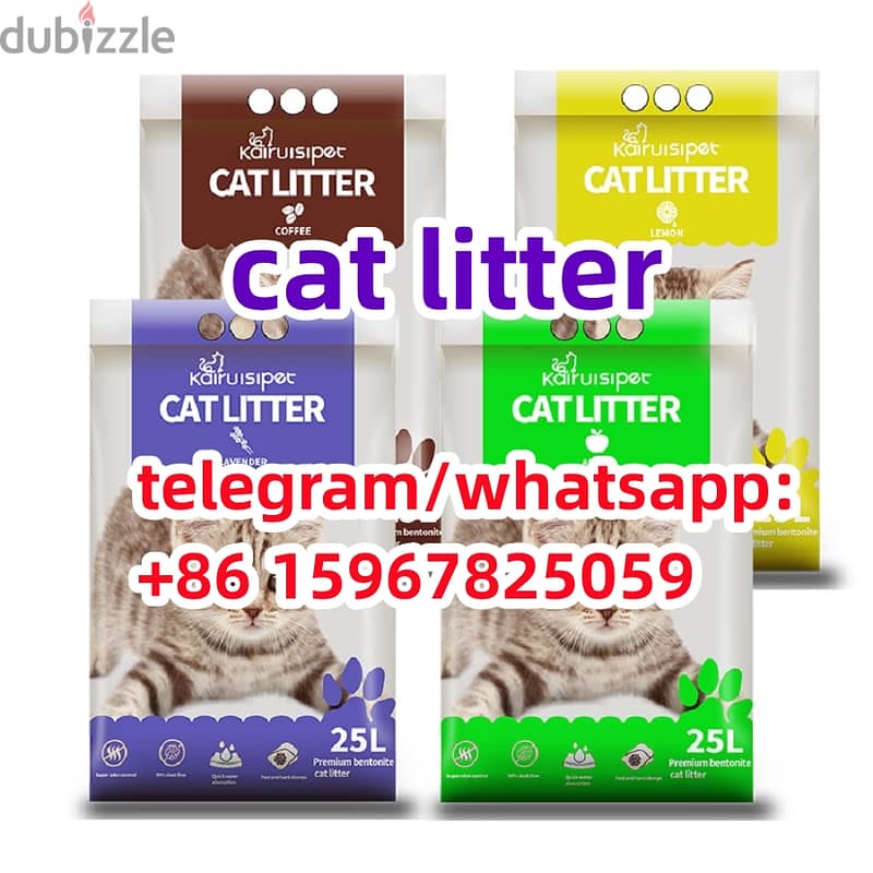 Cat Litter Bentonite Cat Litter Tofu Cat litter kitty litter hot 0