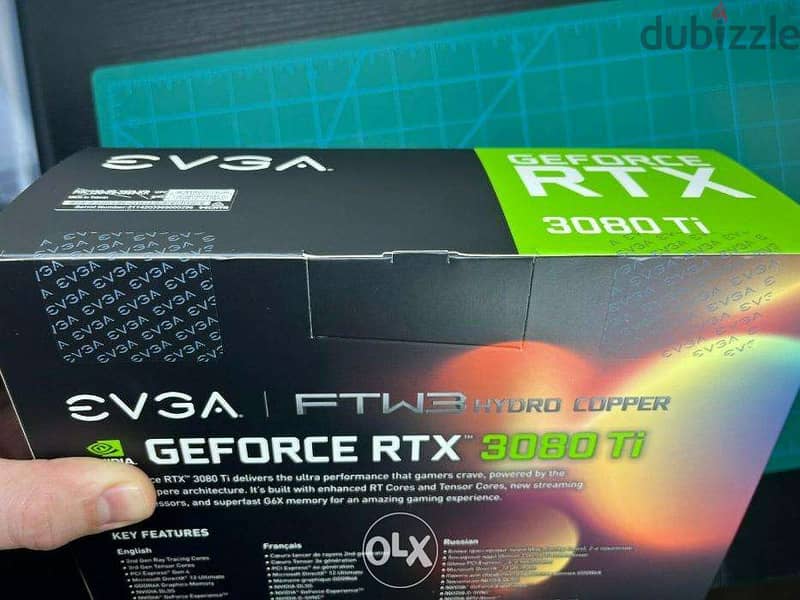 BRAND NEW EVGA rtx 3080 ti hydro copper 1