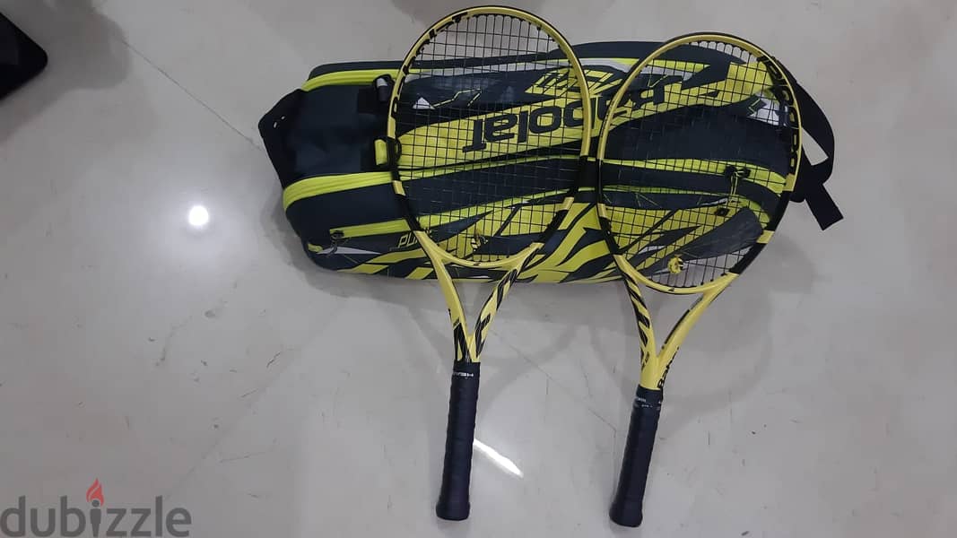 Babolat Pure Aero 6 Pack Tennis Bag & Babolat Racket Set 0