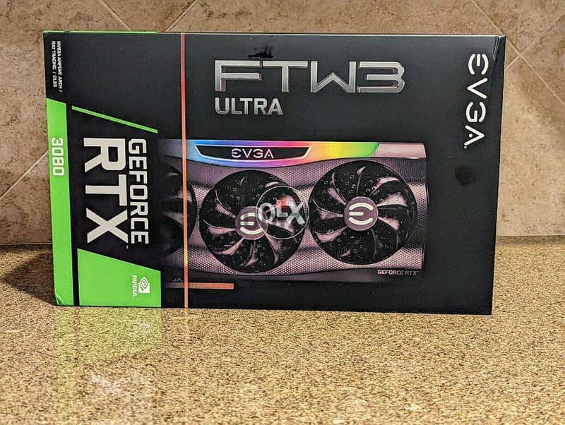 NEW EVGA GeForce RTX 3080 FTW3 Video Card (10G-P5-3897-KL) 1