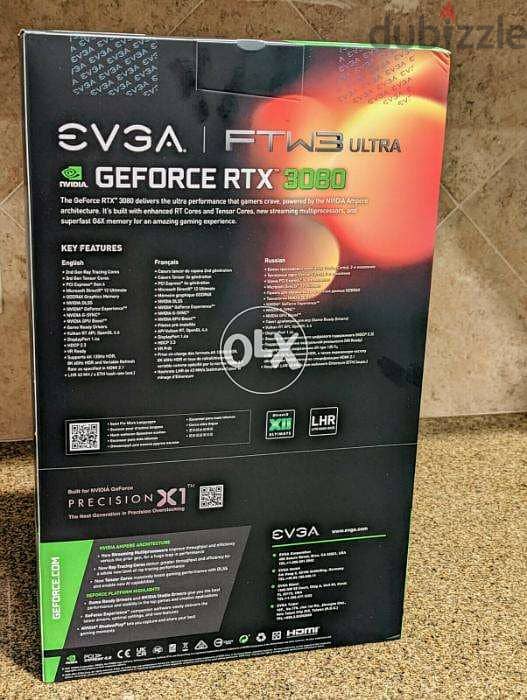 NEW EVGA GeForce RTX 3080 FTW3 Video Card (10G-P5-3897-KL) 2