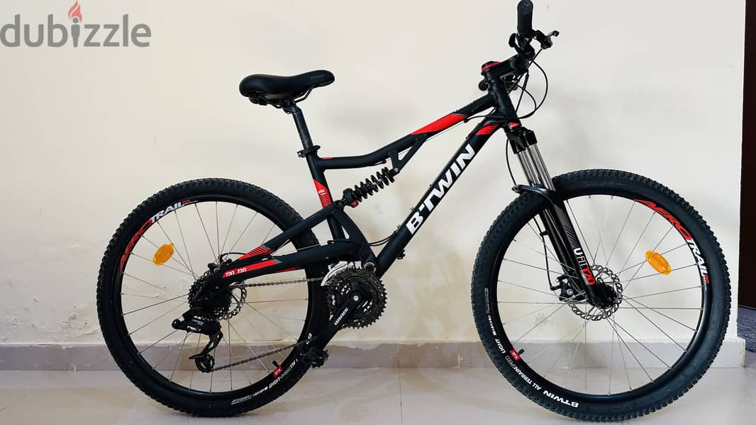 BTWIN ROCKRIDER 520S Full Suspension MTB 0