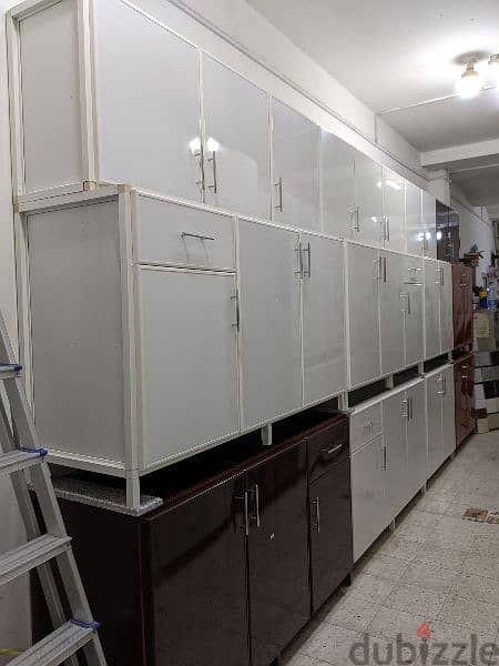 aluminium kitchen cabinets new making and sale 2