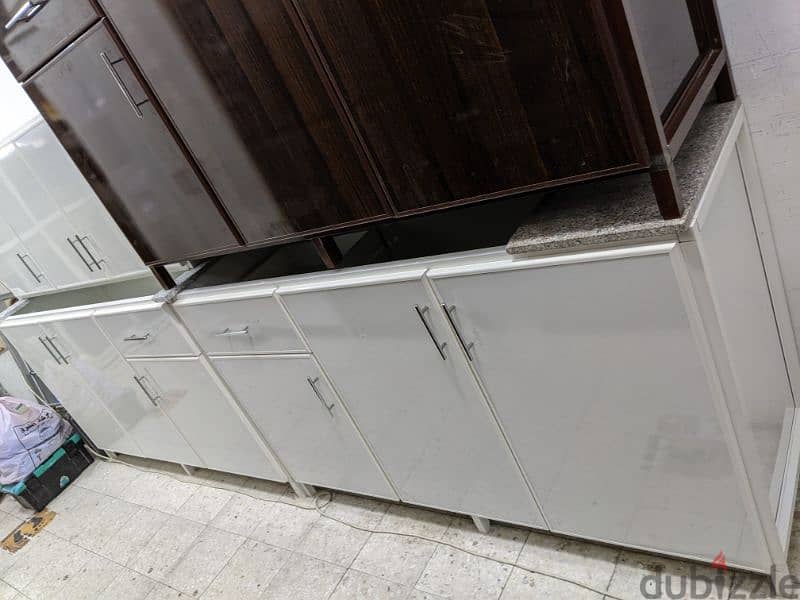 aluminium kitchen cabinets new making and sale 3