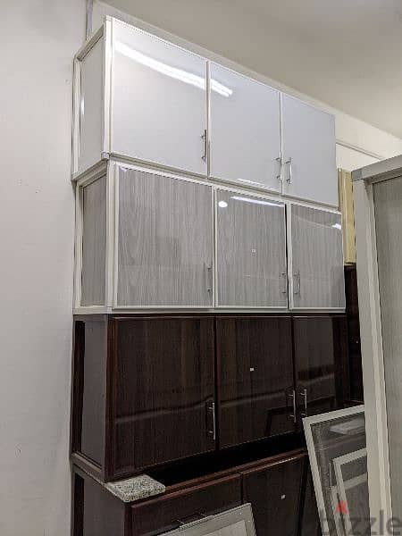 aluminium kitchen cabinets new making and sale 12