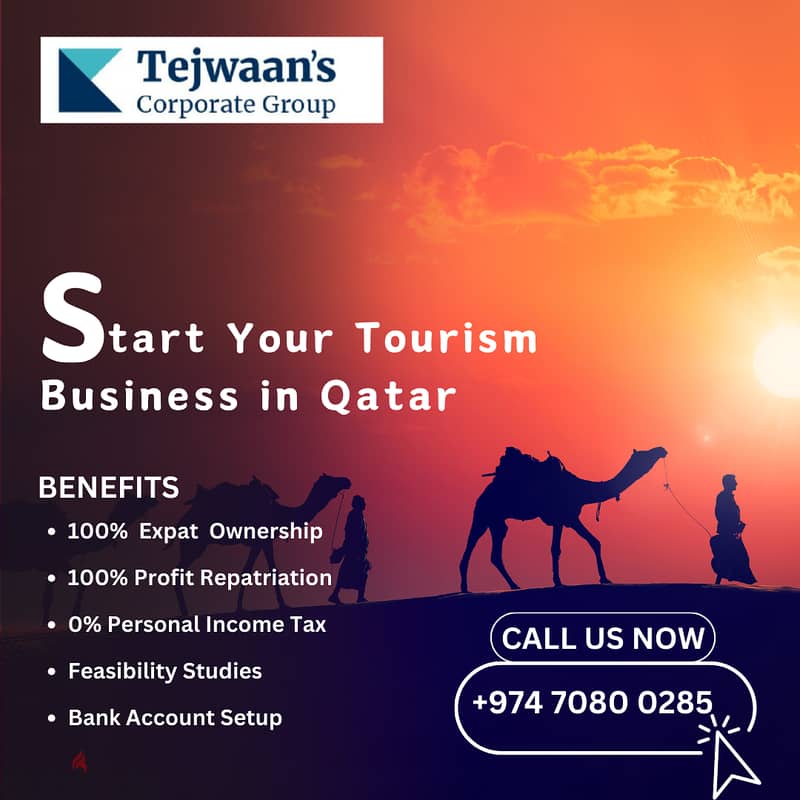 Qatar: Open for , 100% for tourism business 0
