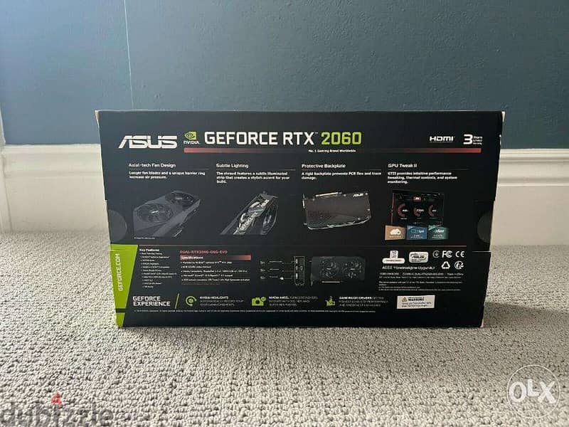 BRAND NEW ASUS Dual Nvidia Geforce RTX 2060 OC 1