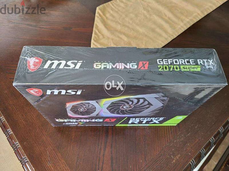 BRAND NEW MSI GeForce RTX 2070 Super Gaming X 8gb 1