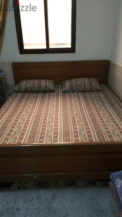 Original Wood King Size Double Bed