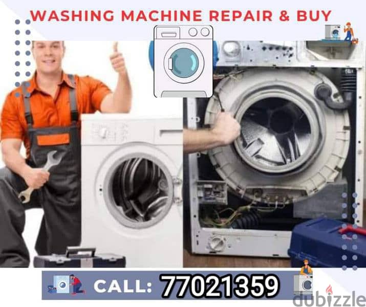We Buy Damage Washing Machine & Fridge 0