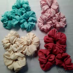 Women hair scrunchie