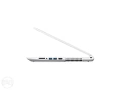 Toshiba premium white 15.6 inches display laptop with 8gb ram semi sli 0