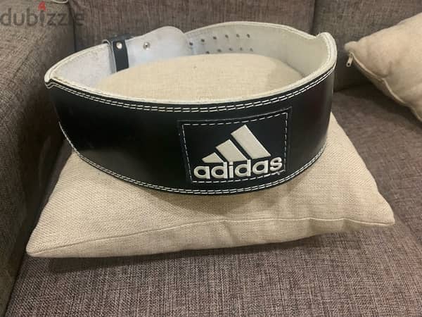 Adidas Leather Weight Lifting Belt