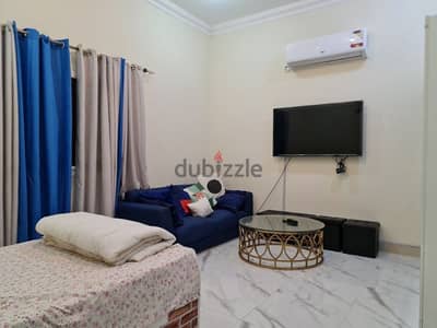 استديو مفروش في خليفة الشمالية/ furnished studio in khalifa north