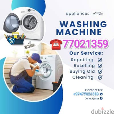 We Buying Used Damage Washing Machine and fridge 77021359