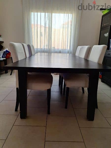 dining table and chairs 1