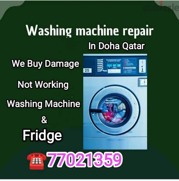 Washing Machine Repair We have Expart tecnician 77021359 0