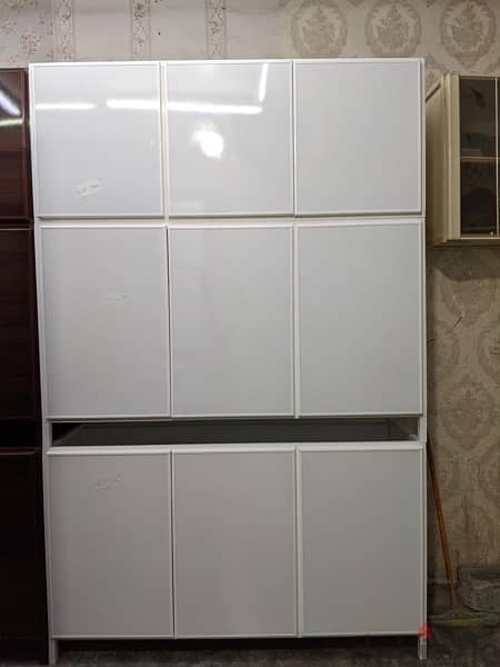 aluminum kitchen cabinet new make and sale خزانة مطبخ ألمنيوم جديدة 10