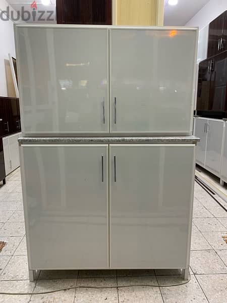 aluminum kitchen cabinet new make and sale خزانة مطبخ ألمنيوم جديدة 12
