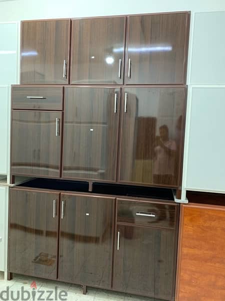 aluminum kitchen cabinet new make and sale خزانة مطبخ ألمنيوم جديدة 18