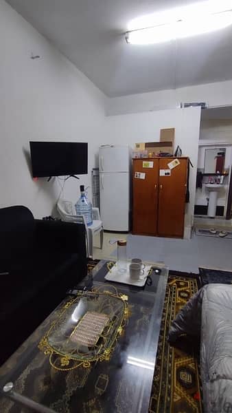 fully furnished studio for rent in matar qatheem (near lulu d ring 2